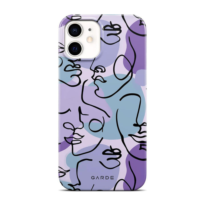 Azaria iPhone 12 Back Cover - Custom Printed Phone Case by Garde