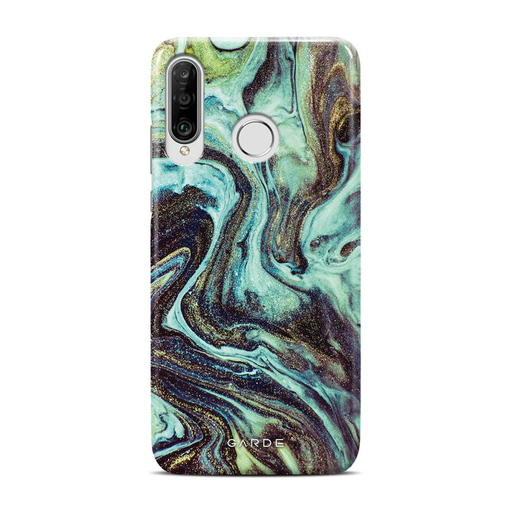 Biohazard Huawei P30 Lite Back Cover - Custom Printed Phone Case by Garde