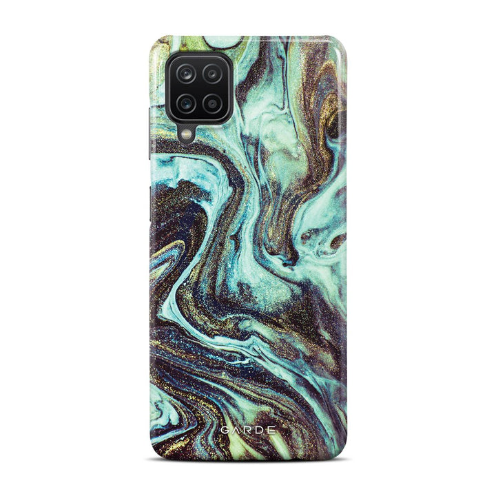 Biohazard Samsung A12 Back Cover - Custom Printed Phone Case by Garde