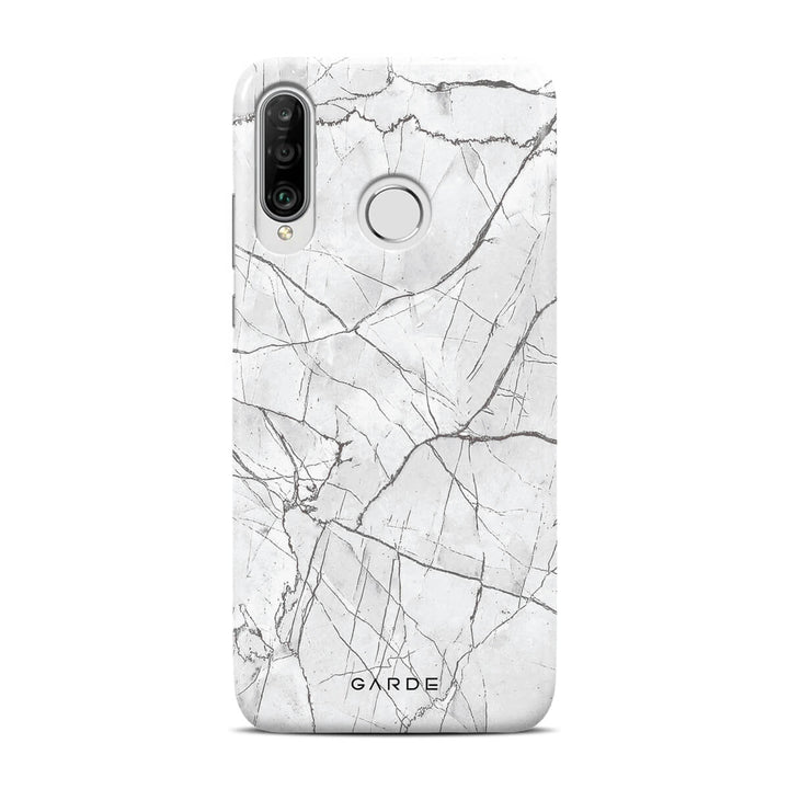 Blanco Carrara Huawei P30 Lite Back Cover - Custom Printed Phone Case by Garde