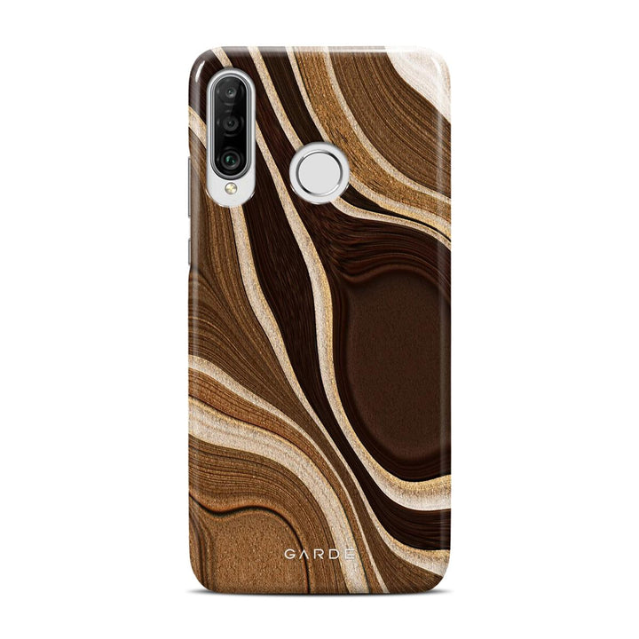 Caramel Huawei P30 Lite Back Cover - Custom Printed Phone Case by Garde