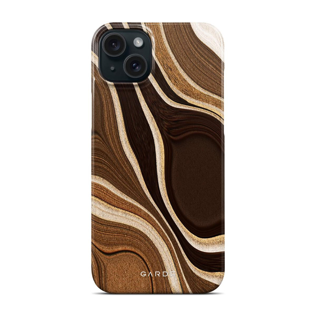Caramel iPhone 15 Plus Back Cover - Custom Printed Phone Case by Garde