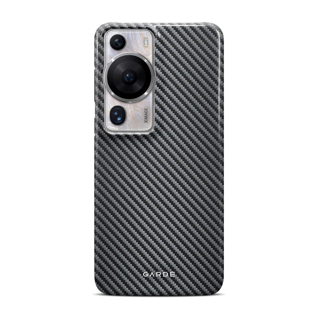 Carbon Grey Huawei P60 / P60 Pro Back Cover - Custom Printed Phone Case by Garde