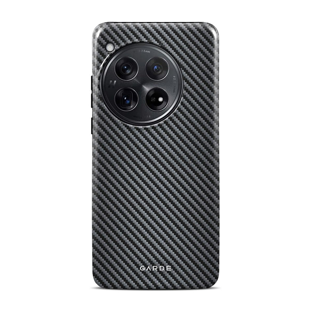Carbon Grey OnePlus 12 5g Back Cover - Custom Printed Phone Case by Garde