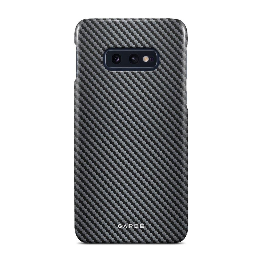 Carbon Grey Samsung S10 E Back Cover - Custom Printed Phone Case by Garde