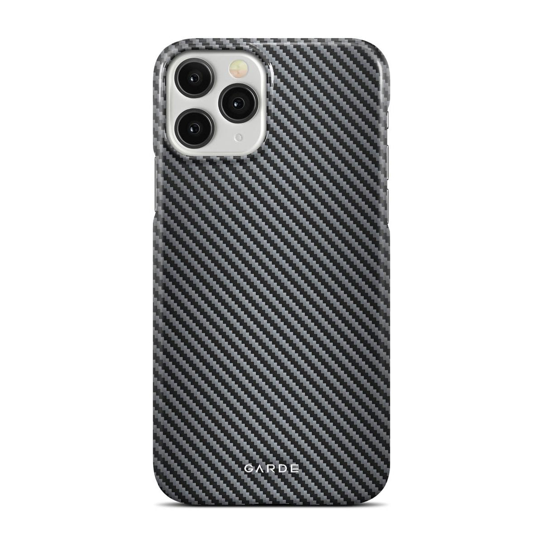 Carbon Grey iPhone 11 Pro Back Cover - Custom Printed Phone Case by Garde