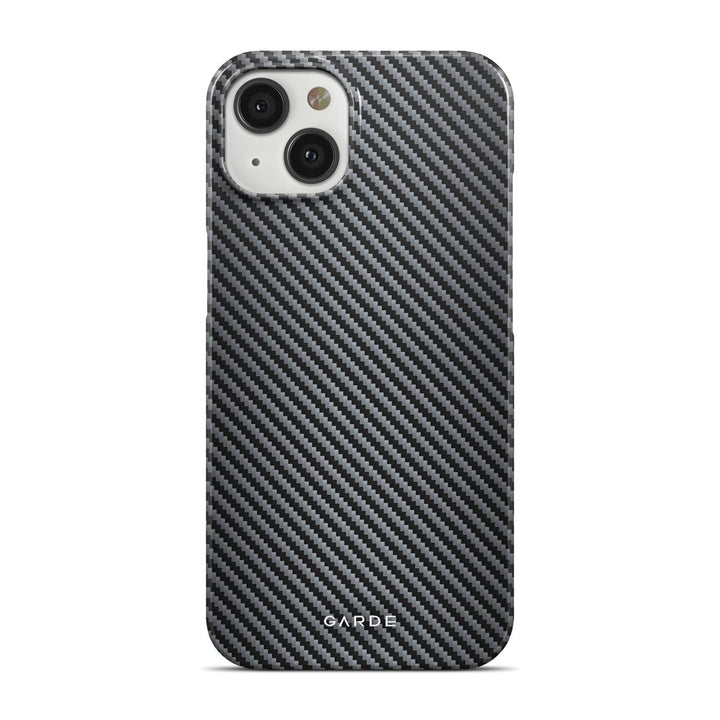 Carbon Grey iPhone 13 Back Cover - Custom Printed Phone Case by Garde