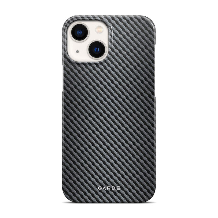 Carbon Grey iPhone 13 Mini Back Cover - Custom Printed Phone Case by Garde