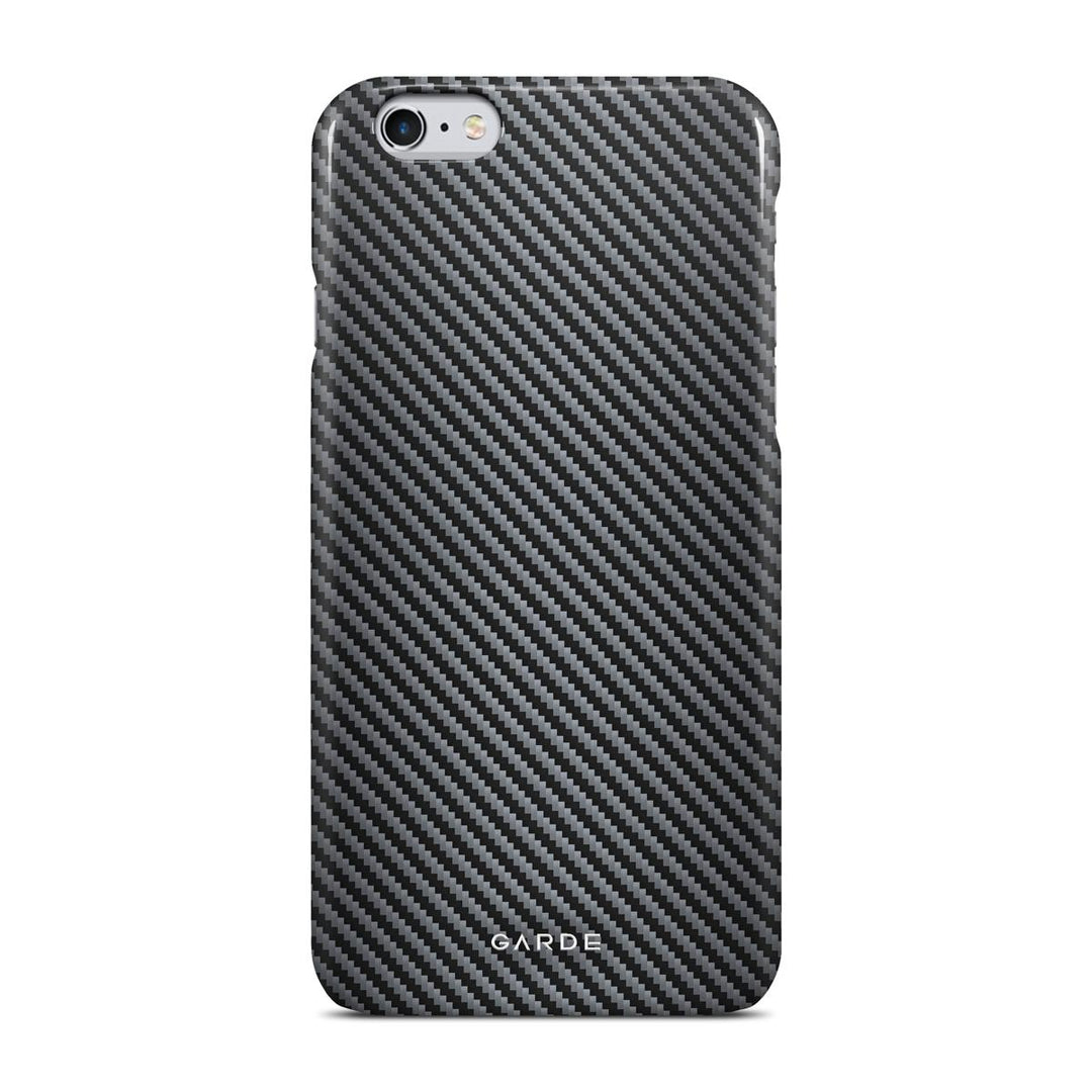 Carbon Grey iPhone 6 / 6s Back Cover - Custom Printed Phone Case by Garde
