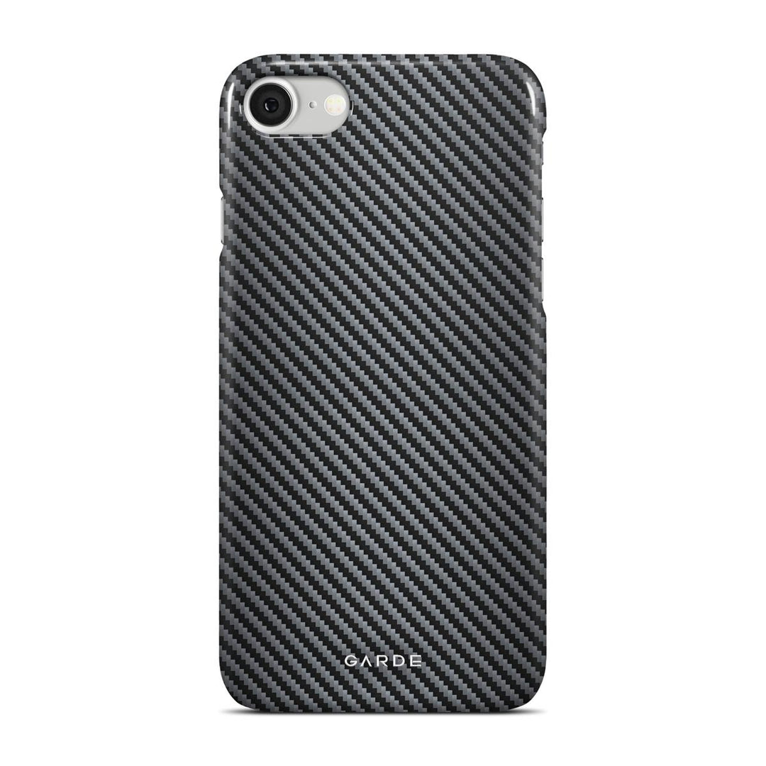 Carbon Grey iPhone 7 / 8 Back Cover - Custom Printed Phone Case by Garde