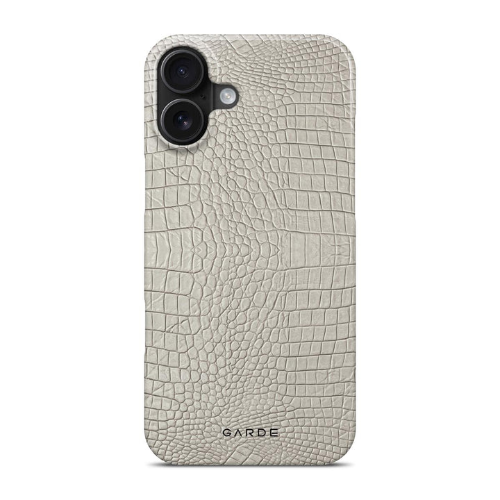Cordelia Cream iPhone 16 Plus Back Cover - Custom Printed Phone Case by Garde