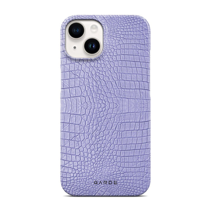 Cordelia Purple iPhone 14 Back Cover - Custom Printed Phone Case by Garde
