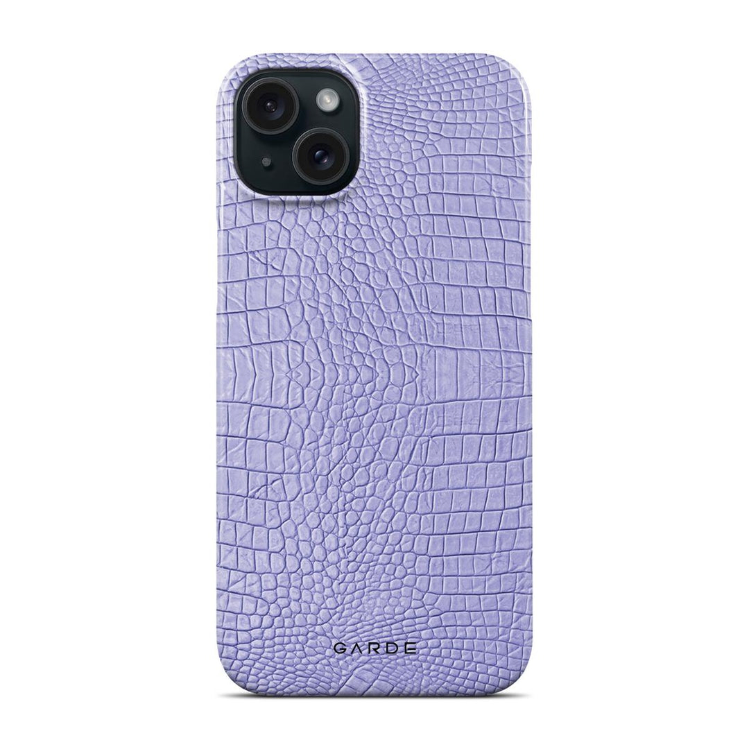 Cordelia Purple iPhone 15 Plus Back Cover - Custom Printed Phone Case by Garde