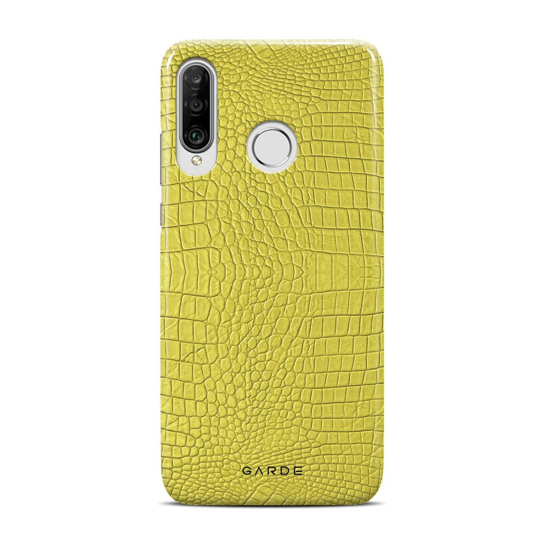 Cordelia Yellow Huawei P30 Lite Back Cover - Custom Printed Phone Case by Garde