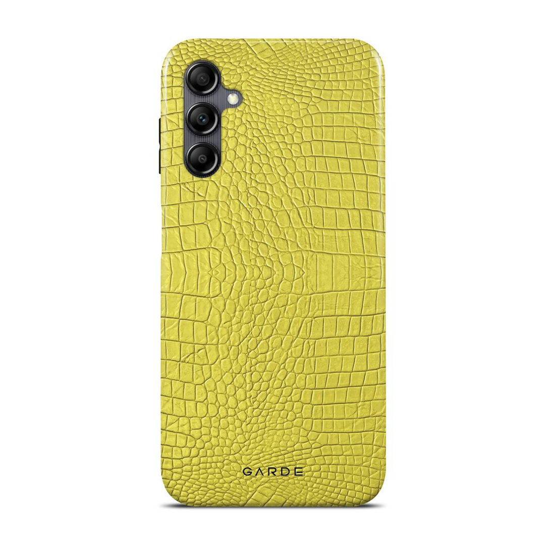 Cordelia Yellow Samsung A14 Back Cover - Custom Printed Phone Case by Garde