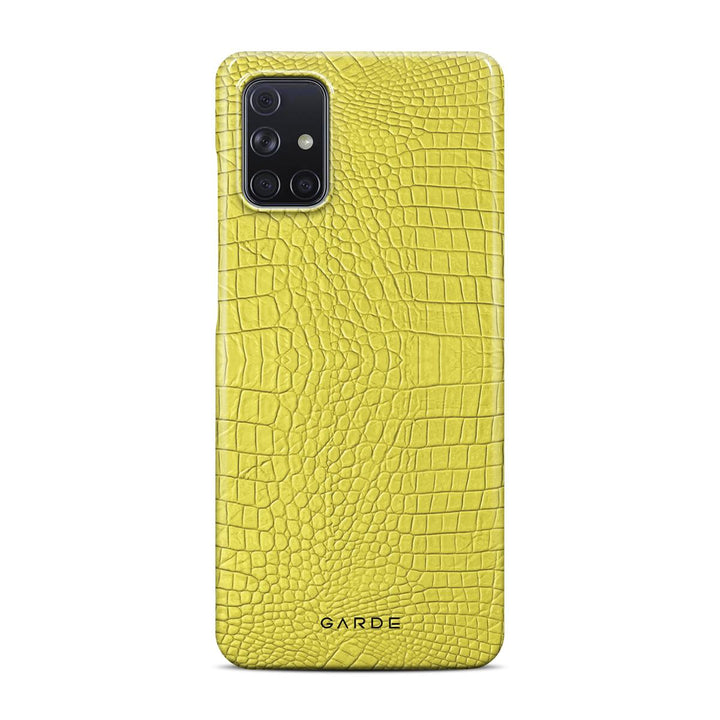 Cordelia Yellow Samsung A71 Back Cover - Custom Printed Phone Case by Garde