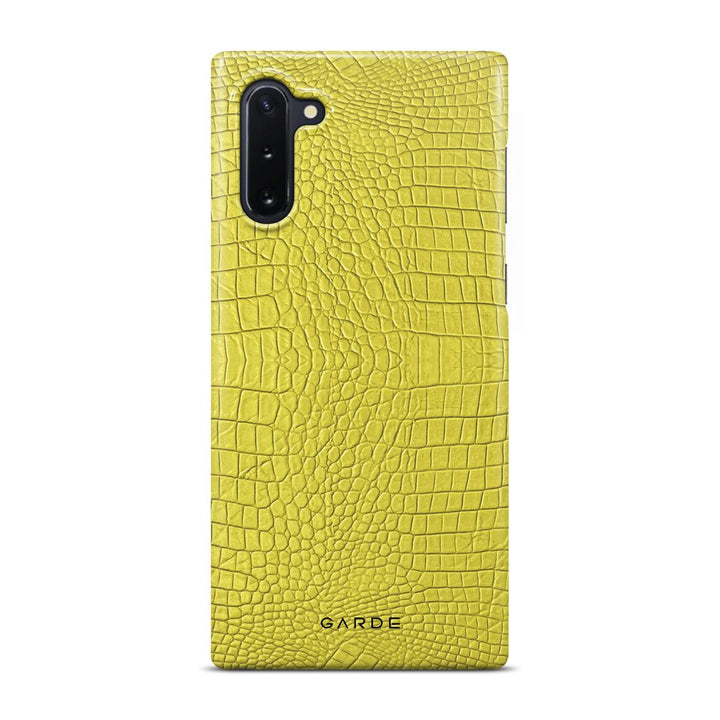 Cordelia Yellow Samsung Note 10 Back Cover - Custom Printed Phone Case by Garde