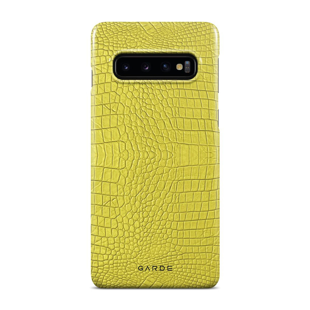 Cordelia Yellow Samsung S10 Back Cover - Custom Printed Phone Case by Garde