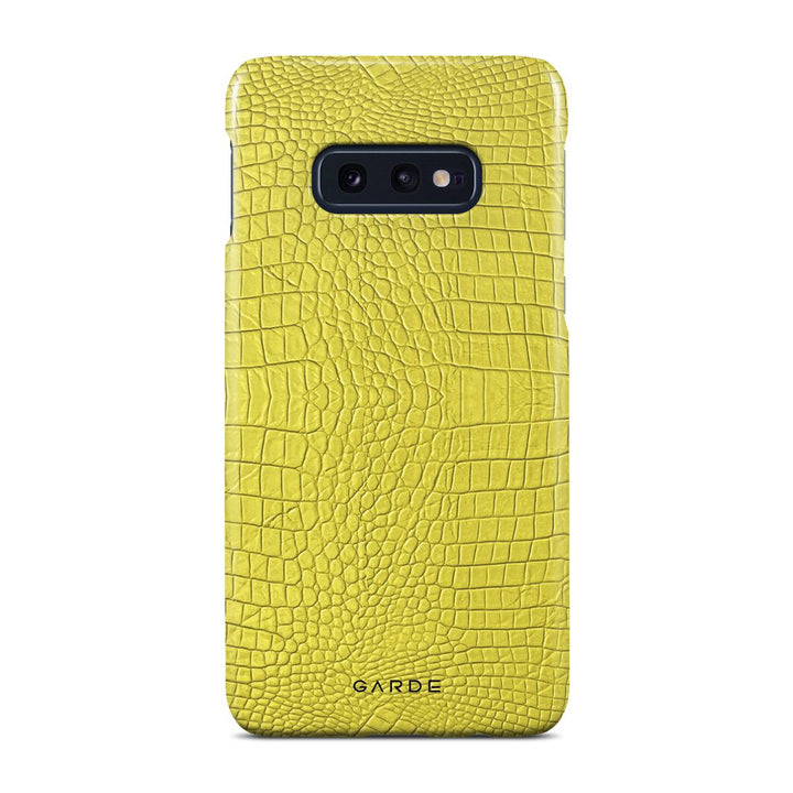 Cordelia Yellow Samsung S10 E Back Cover - Custom Printed Phone Case by Garde