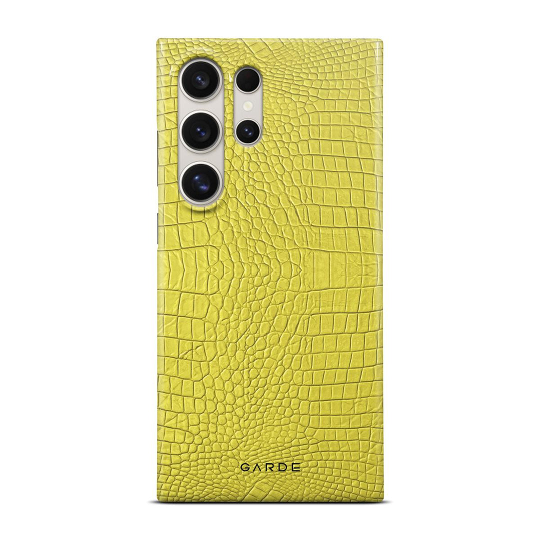 Cordelia Yellow Samsung S24 Ultra Back Cover - Custom Printed Phone Case by Garde