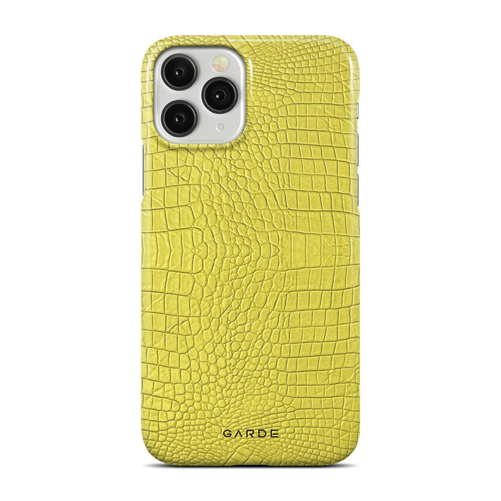 Cordelia Yellow iPhone 11 Pro Back Cover - Custom Printed Phone Case by Garde