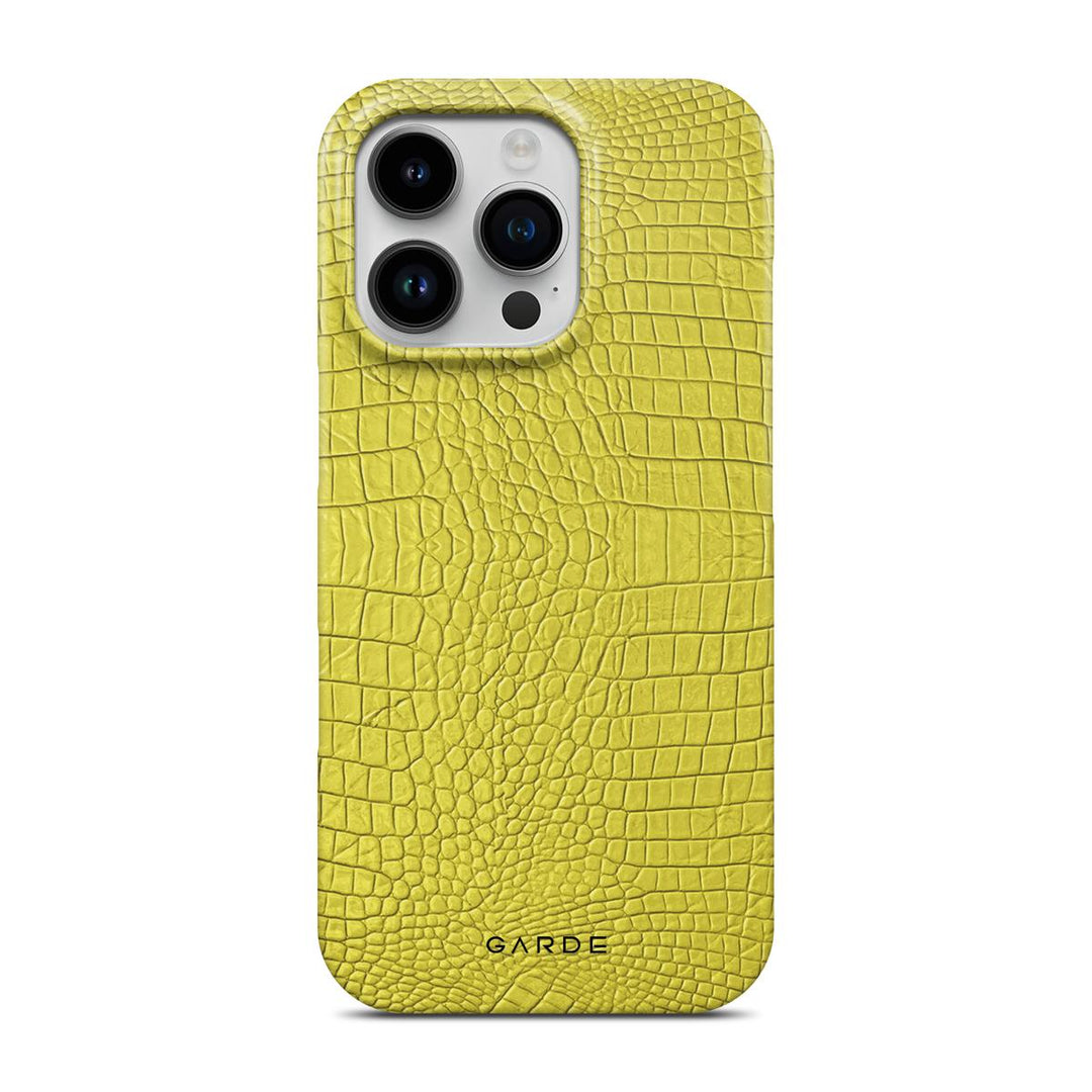 Cordelia Yellow iPhone 16 Pro Back Cover - Custom Printed Phone Case by Garde