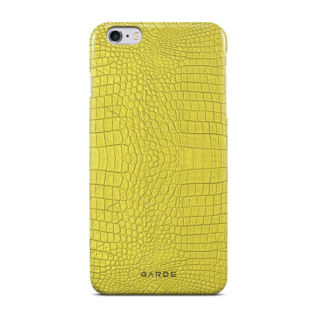 Cordelia Yellow iPhone 6 Plus / 6s Plus Back Cover - Custom Printed Phone Case by Garde