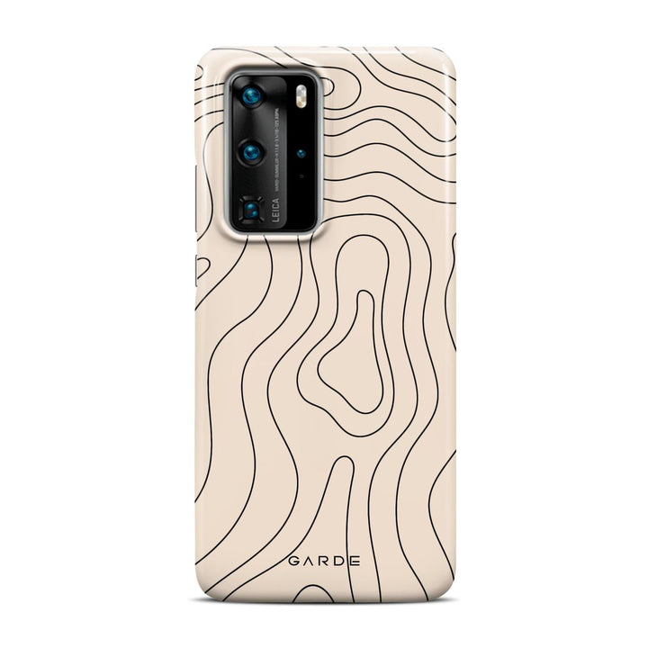 Dessert Map Huawei P40 Pro Back Cover - Custom Printed Phone Case by Garde