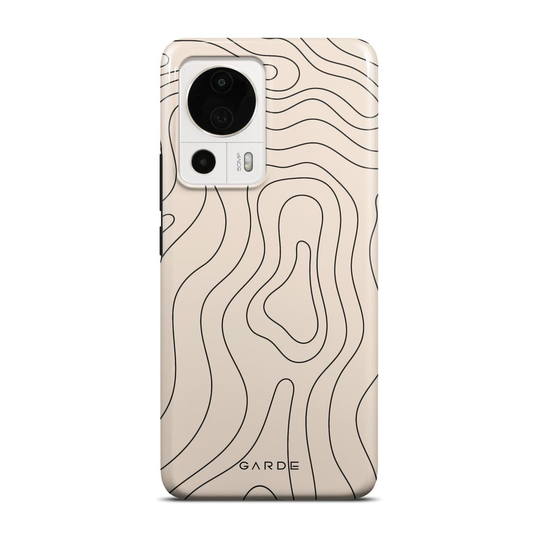 Dessert Map Xiaomi 13 Lite Back Cover - Custom Printed Phone Case by Garde