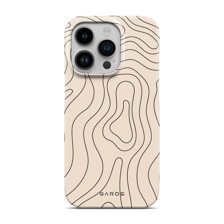 Dessert Map iPhone 14 Pro Back Cover - Custom Printed Phone Case by Garde