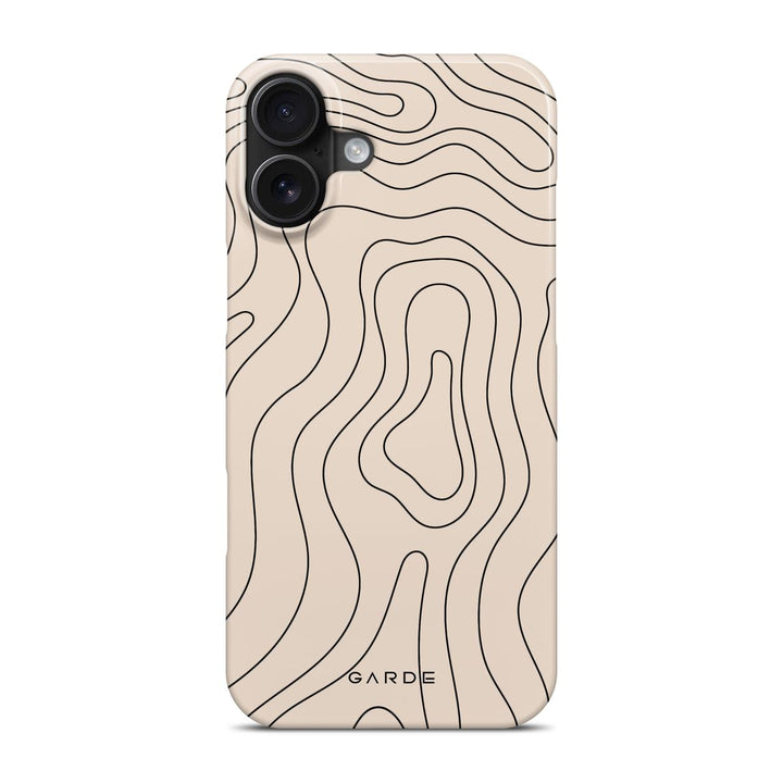 Dessert Map iPhone 16 Plus Back Cover - Custom Printed Phone Case by Garde