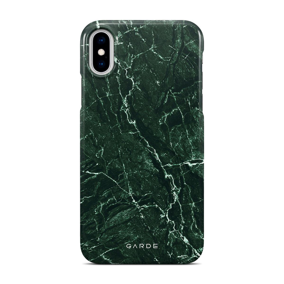 Emerald iPhone X / Xs Back Cover - Custom Printed Phone Case by Garde