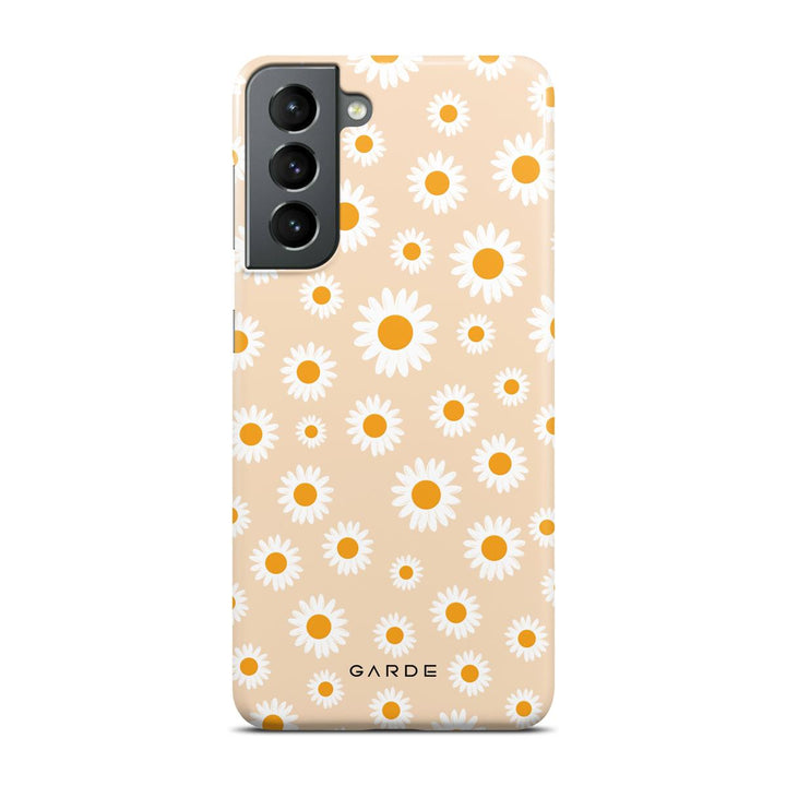 Emile Beige Samsung S21 Back Cover - Custom Printed Phone Case by Garde