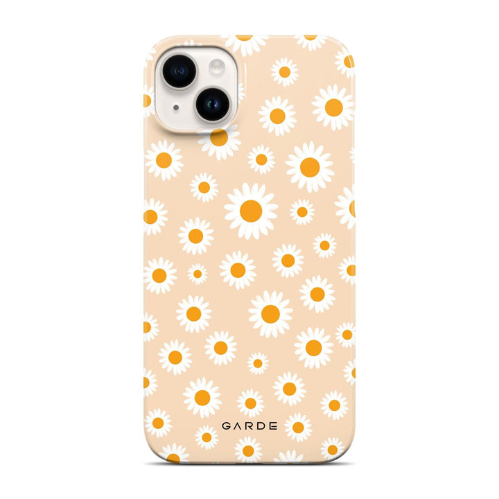 Emile Beige iPhone 14 Plus Back Cover - Custom Printed Phone Case by Garde