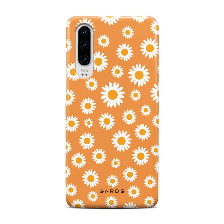 Emile Peach Huawei P30 Back Cover - Custom Printed Phone Case by Garde