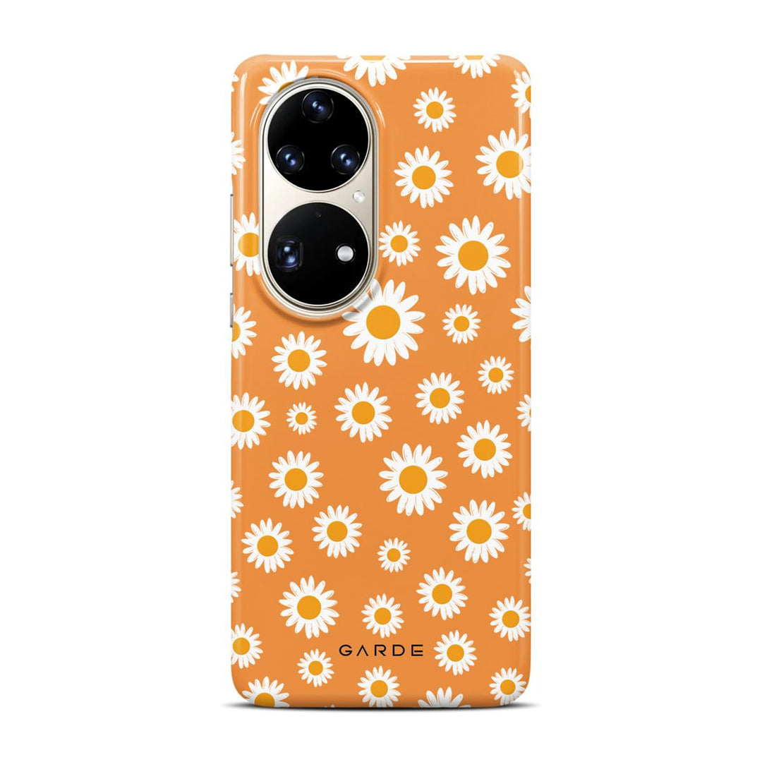 Emile Peach Huawei P50 Pro Back Cover - Custom Printed Phone Case by Garde