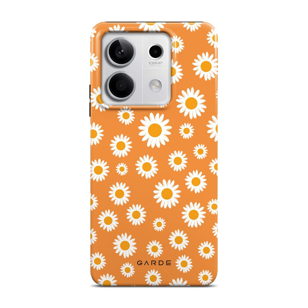 Emile Peach Redmi Note 13 5G Back Cover - Custom Printed Phone Case by Garde