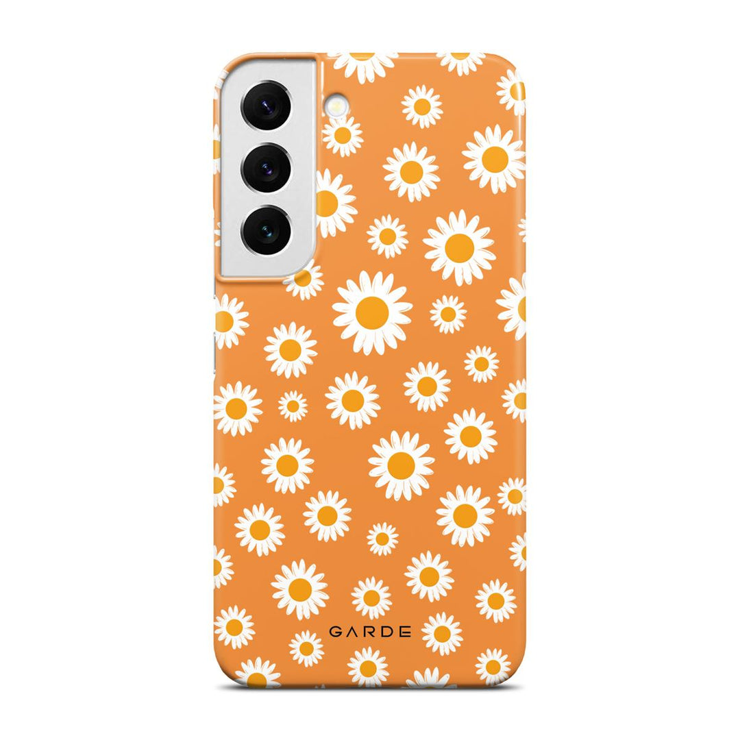 Emile Peach Samsung S22 Back Cover - Custom Printed Phone Case by Garde