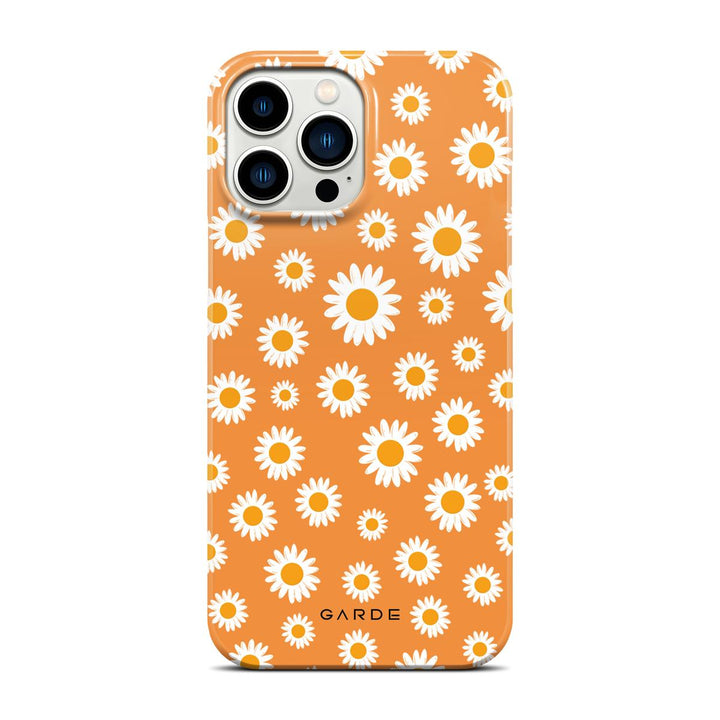 Emile Peach iPhone 13 Pro Max Back Cover - Custom Printed Phone Case by Garde