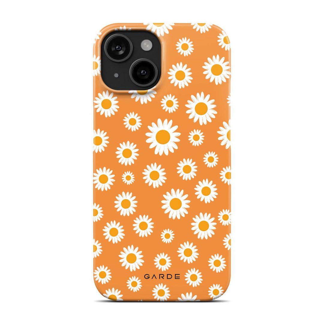 Emile Peach iPhone 15 Back Cover - Custom Printed Phone Case by Garde
