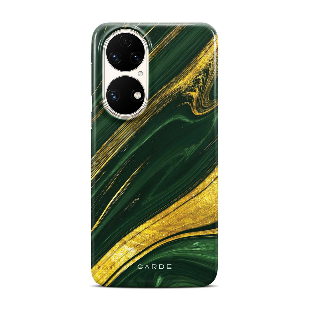 Gold River Huawei P50 Back Cover - Custom Printed Phone Case by Garde