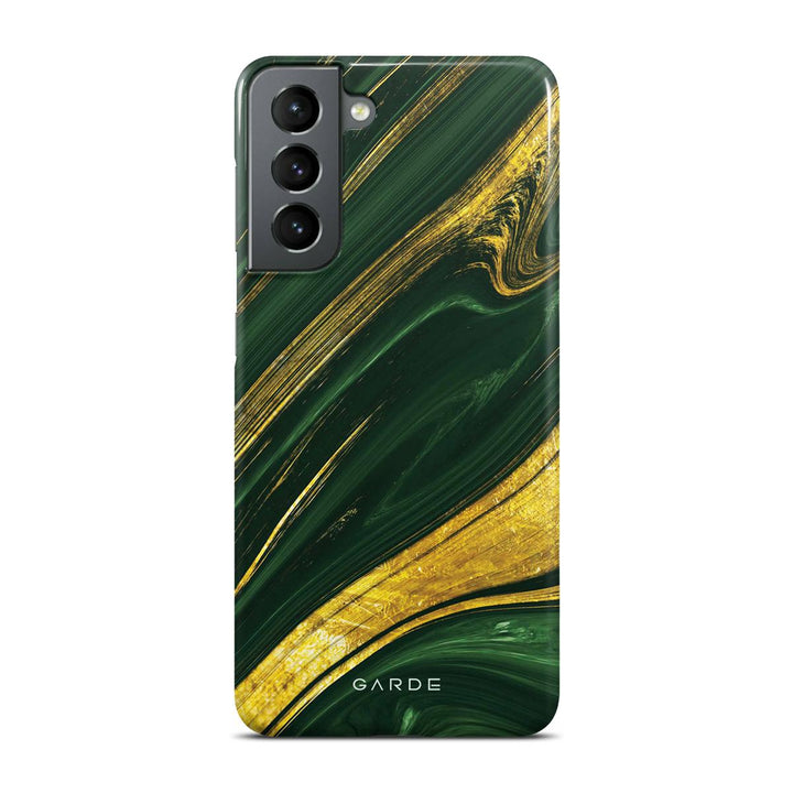 Gold River Samsung S21 Back Cover - Custom Printed Phone Case by Garde