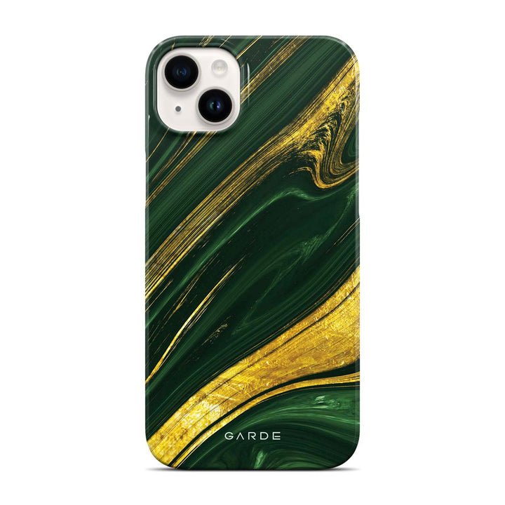Gold River iPhone 14 Plus Back Cover - Custom Printed Phone Case by Garde
