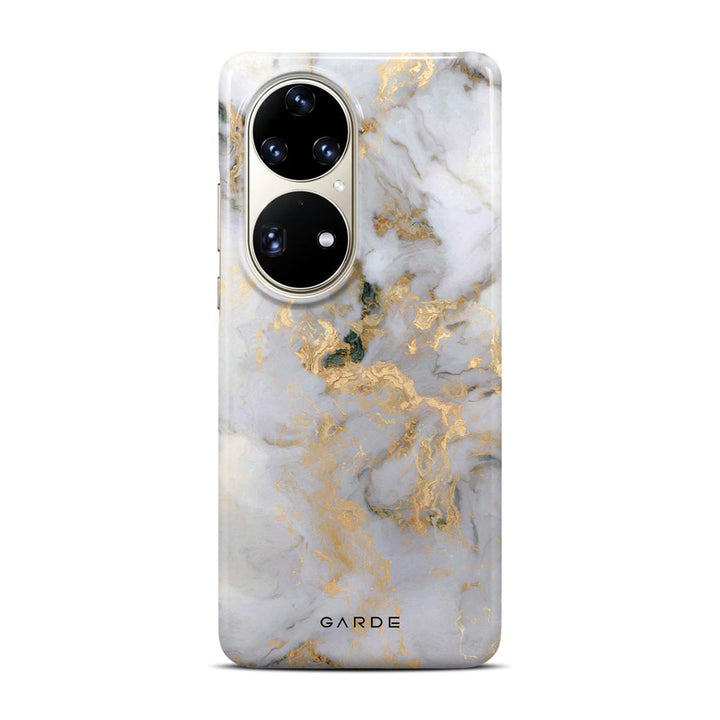 Golden Dust Huawei P50 Pro Back Cover - Custom Printed Phone Case by Garde