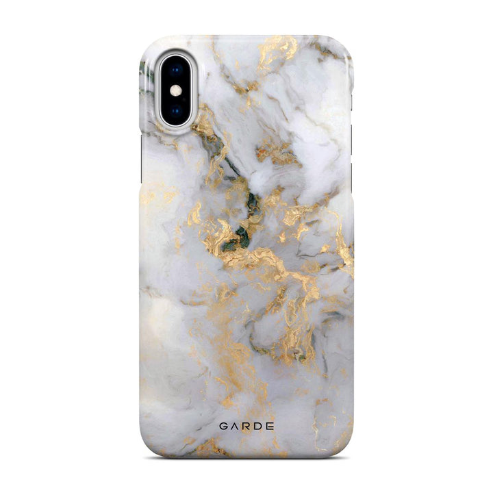 Golden Dust iPhone X / Xs Back Cover - Custom Printed Phone Case by Garde