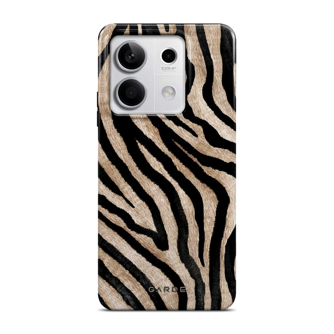 Golden Zebra Redmi Note 13 5G Back Cover - Custom Printed Phone Case by Garde