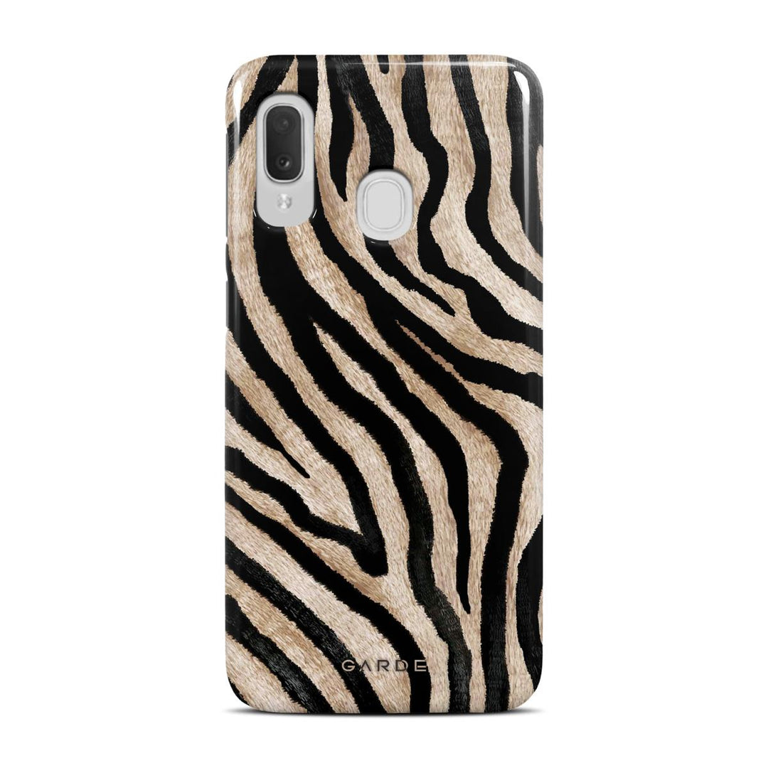 Golden Zebra Samsung A40 Back Cover - Custom Printed Phone Case by Garde