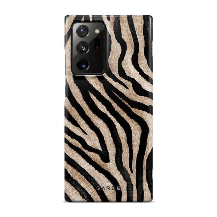 Golden Zebra Samsung Note 20 Ultra Back Cover - Custom Printed Phone Case by Garde