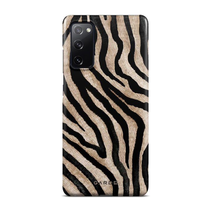 Golden Zebra Samsung S20 FE Back Cover - Custom Printed Phone Case by Garde