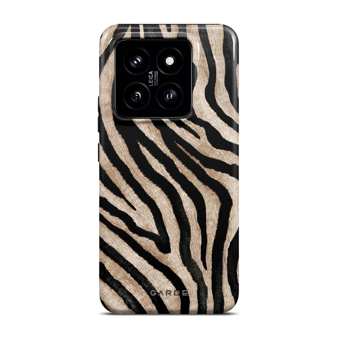 Golden Zebra Xiaomi 14 Pro Back Cover - Custom Printed Phone Case by Garde